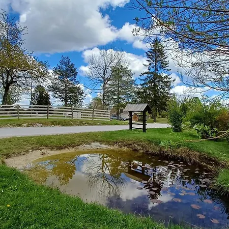 Nature Getaway With Wooden Soaking Hot Tub Hébergement de vacances Nova Vas (Bloke)