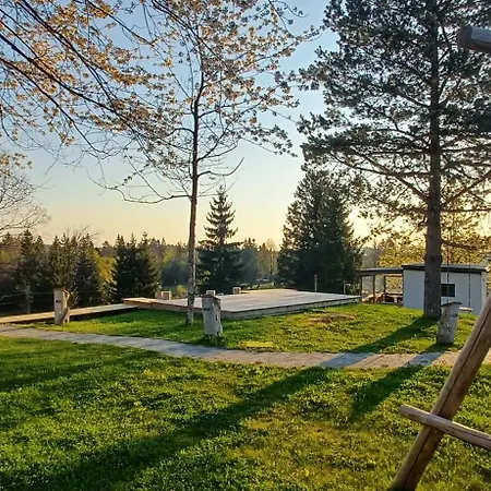 Nyaraló Nature Getaway With Wooden Soaking Hot Tub Nova Vas